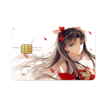 Load image into Gallery viewer, Happy Birthday Rin❤  Credit Card Skins (4-in-1 Pack)
