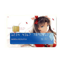 Load image into Gallery viewer, Happy Birthday Rin❤  Credit Card Skins (4-in-1 Pack)
