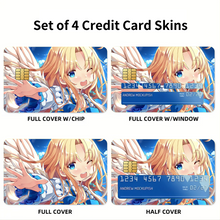 Load image into Gallery viewer, Happy filo  Credit Card Skins (4-in-1 Pack)
