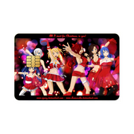 Happy Holidays from the Fairy Tail Girls Credit Card Skins (4-in-1 Pack)