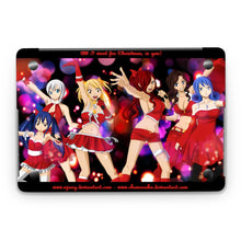 Load image into Gallery viewer, Happy Holidays from the Fairy Tail Girls Macbook Skin
