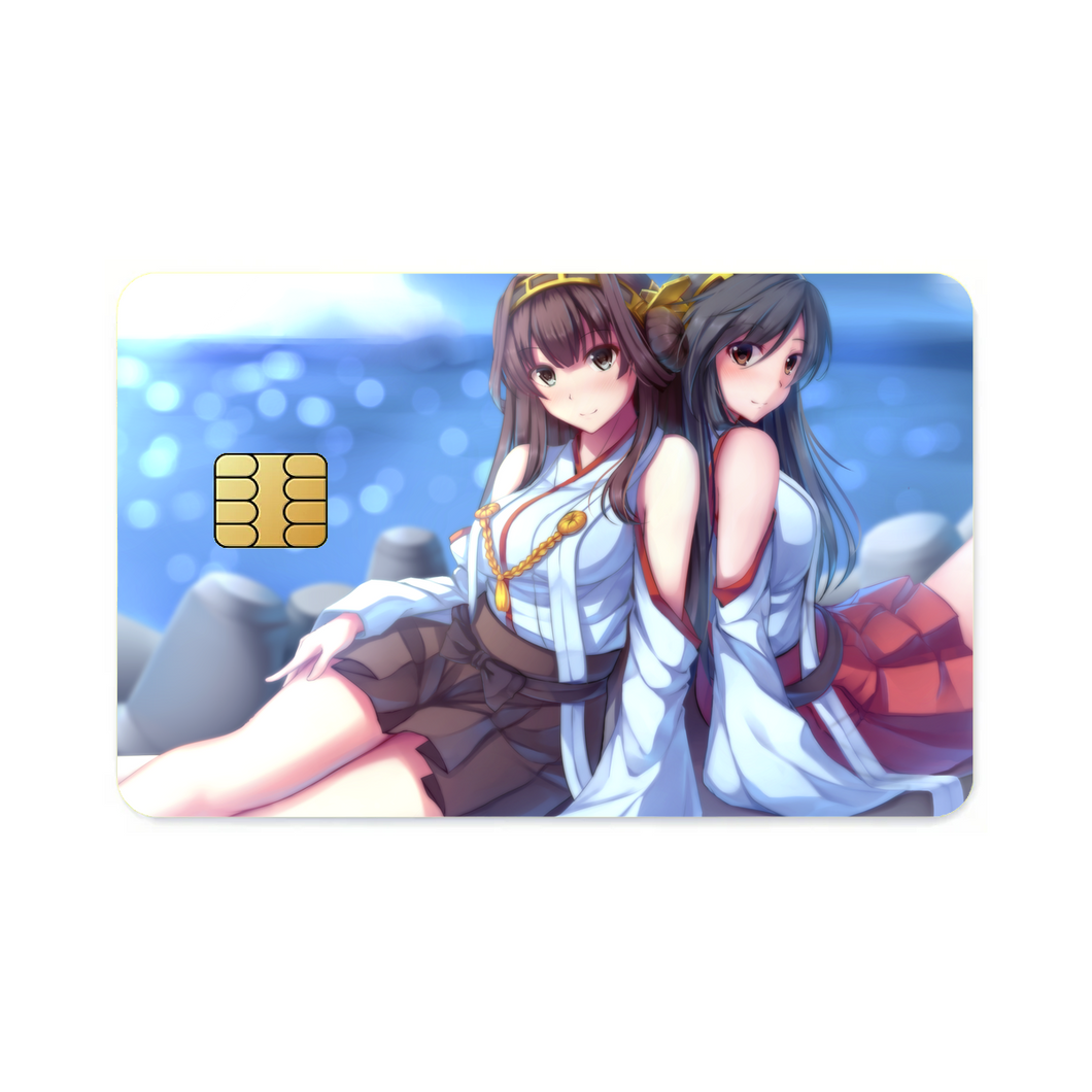 Haruna, Kongou Credit Card Skins (4-in-1 Pack)