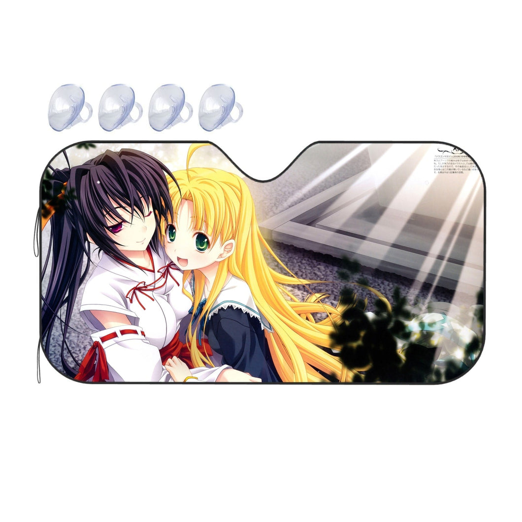 High School DxD Akeno Himejima, Asia Argento  Car Sunshade