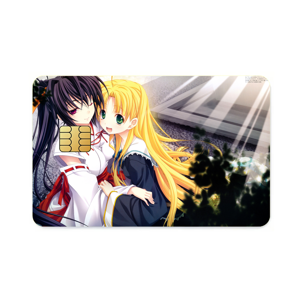 High School DxD Akeno Himejima, Asia Argento  Credit Card Skins (4-in-1 Pack)