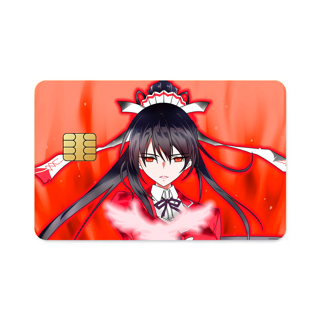 High School DxD Akeno Himejima  Credit Card Skins (4-in-1 Pack)