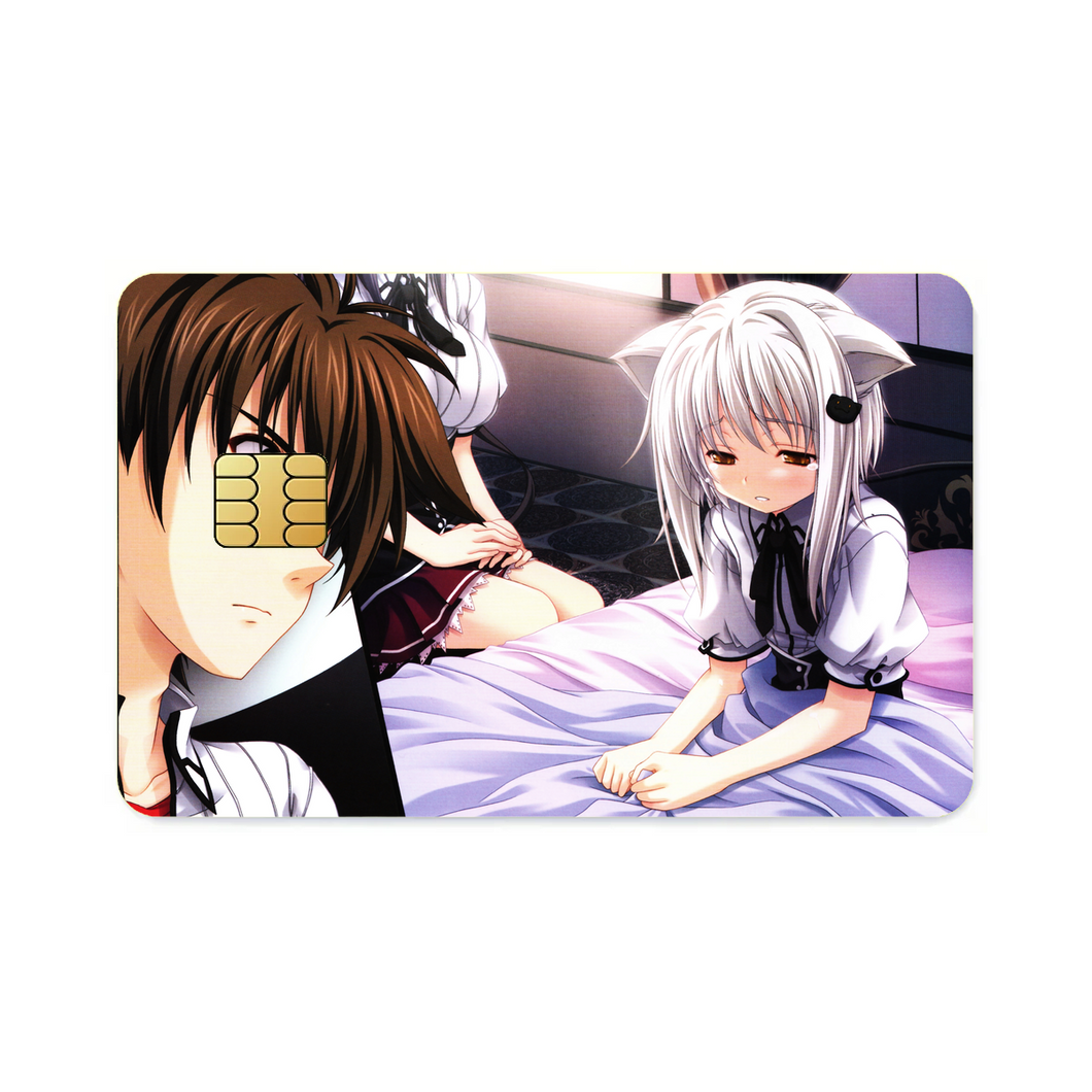 High School DxD Akeno Himejima, Issei Hyoudou, Koneko Toujou  Credit Card Skins (4-in-1 Pack)