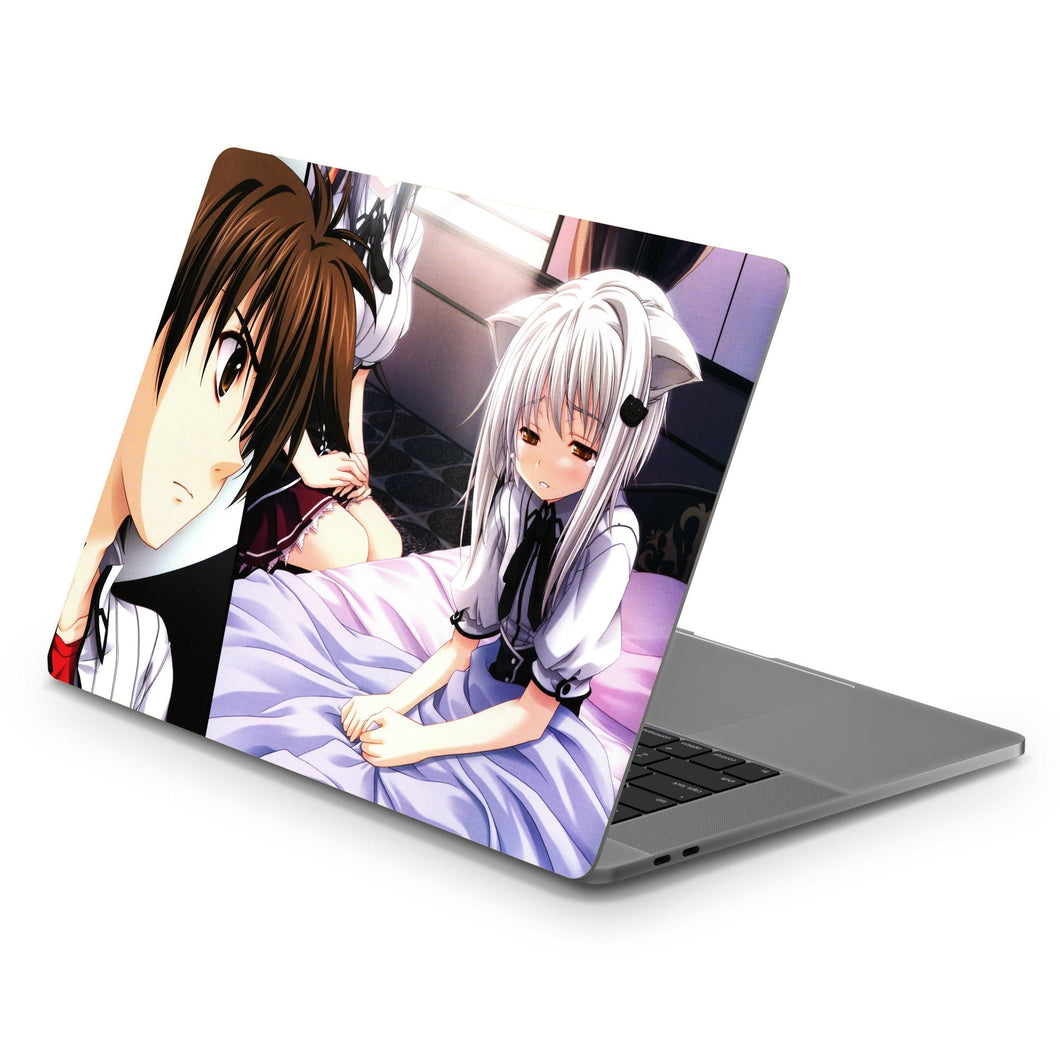 High School DxD Akeno Himejima, Issei Hyoudou, Koneko Toujou  Macbook Skin