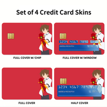 Load image into Gallery viewer, High School DxD Issei Hyoudou, Ddraig  Credit Card Skins (4-in-1 Pack)
