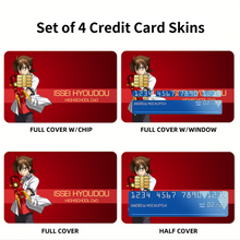 Load image into Gallery viewer, High School DxD Issei Hyoudou, Ddraig  Credit Card Skins (4-in-1 Pack)
