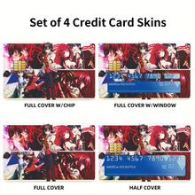 Load image into Gallery viewer, High School DxD Issei Hyoudou, Ddraig  Credit Card Skins (4-in-1 Pack)
