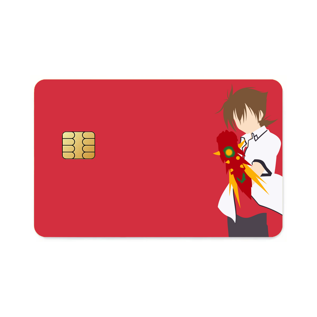 High School DxD Issei Hyoudou, Ddraig  Credit Card Skins (4-in-1 Pack)