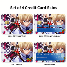 Load image into Gallery viewer, High School DxD Issei Hyoudou, Yuuto Kiba, Ddraig  Credit Card Skins (4-in-1 Pack)
