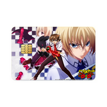 Load image into Gallery viewer, High School DxD Issei Hyoudou, Yuuto Kiba, Ddraig  Credit Card Skins (4-in-1 Pack)
