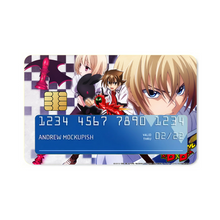 Load image into Gallery viewer, High School DxD Issei Hyoudou, Yuuto Kiba, Ddraig  Credit Card Skins (4-in-1 Pack)
