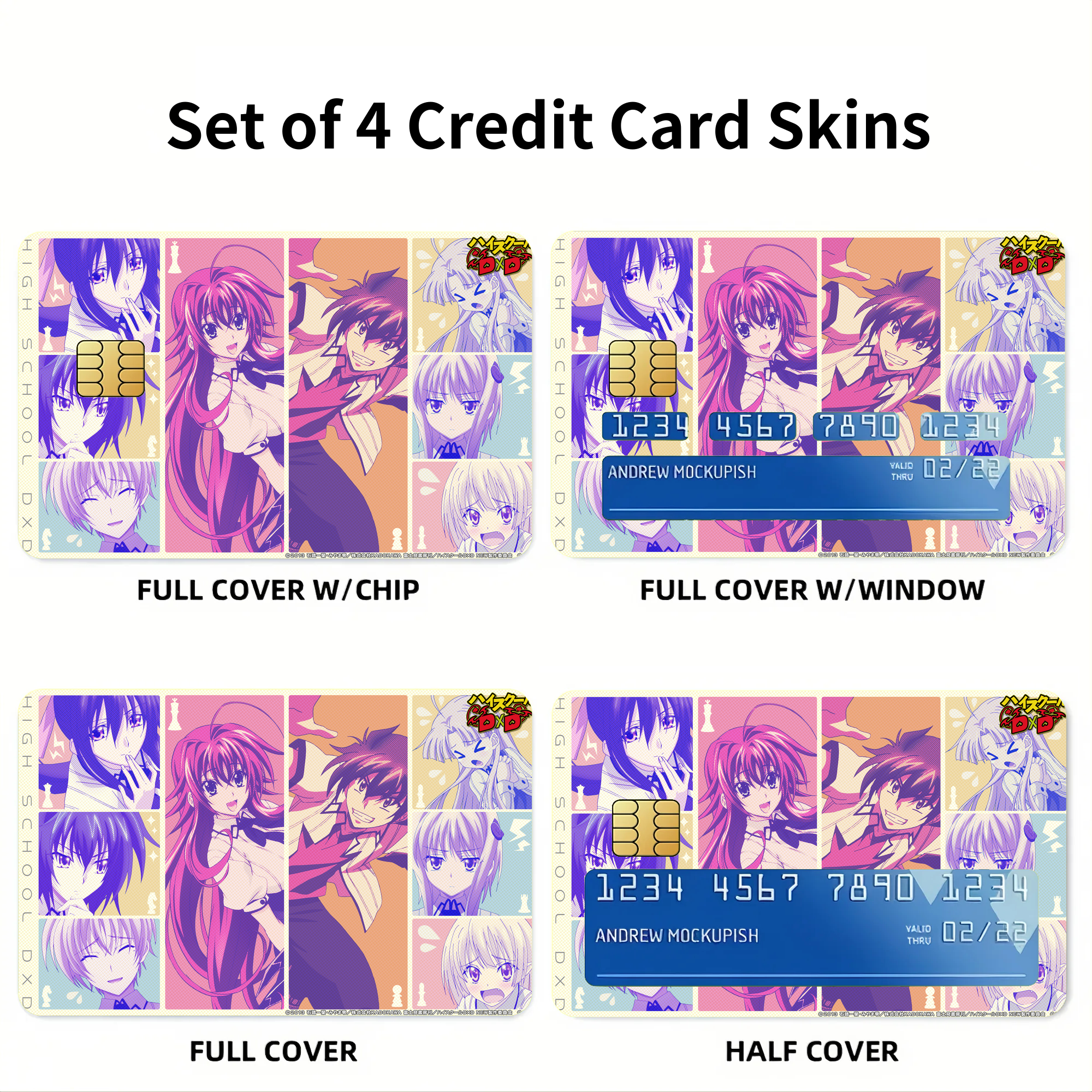akeno himejima card sleeves High School DxD Rias Gremory Asia Koneko Akeno Card Sleeve – Sleever Queen main image 1