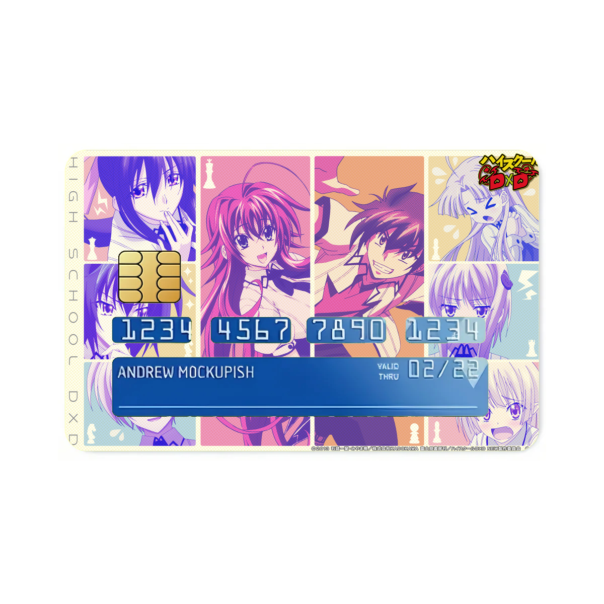 rias gremory card sleeves Yu-Gi-Oh! High School DxD Laser Holo Design, 67x92mm Protective Sleeves for Trading Cards This tee blends vintage charm with streetwear edge High School DXD Proxy Cards