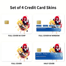 Load image into Gallery viewer, High School DxD Rias Gremory, Asia Argento  Credit Card Skins (4-in-1 Pack)
