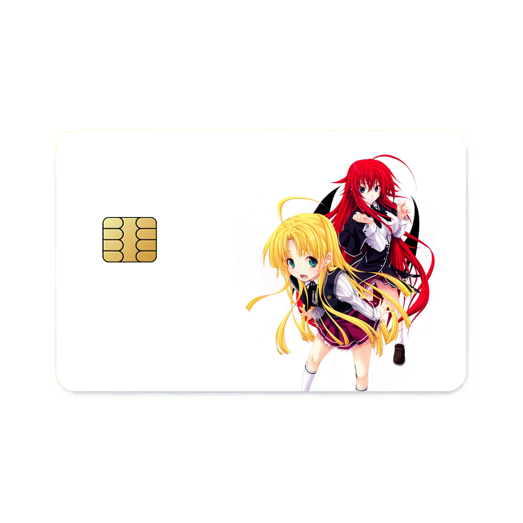 High School DxD Rias Gremory, Asia Argento  Credit Card Skins (4-in-1 Pack)