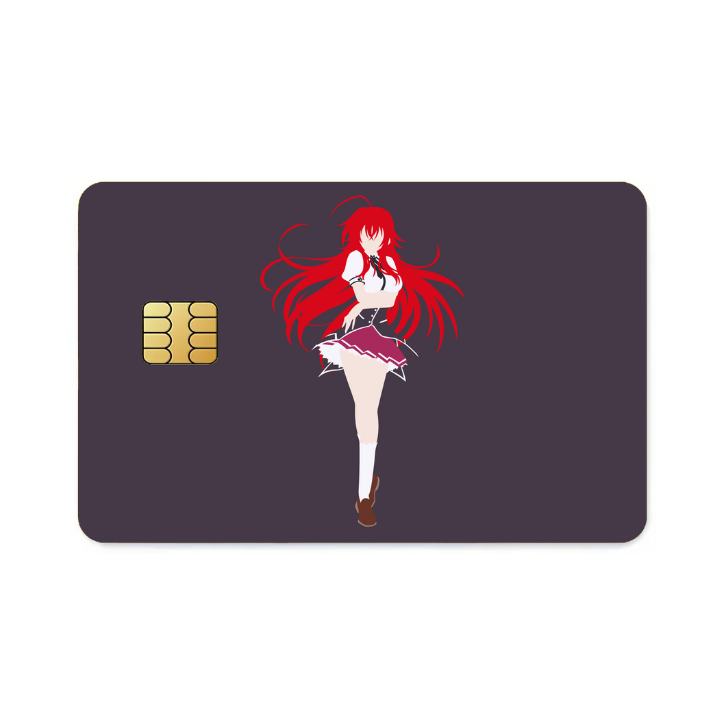 High School DxD Rias Gremory  Credit Card Skins (4-in-1 Pack)