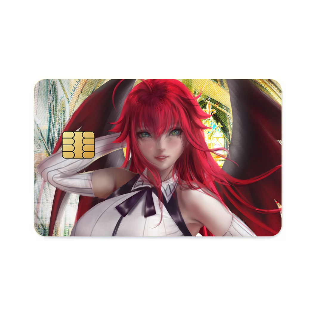 High School DxD Rias Gremory  Credit Card Skins (4-in-1 Pack)