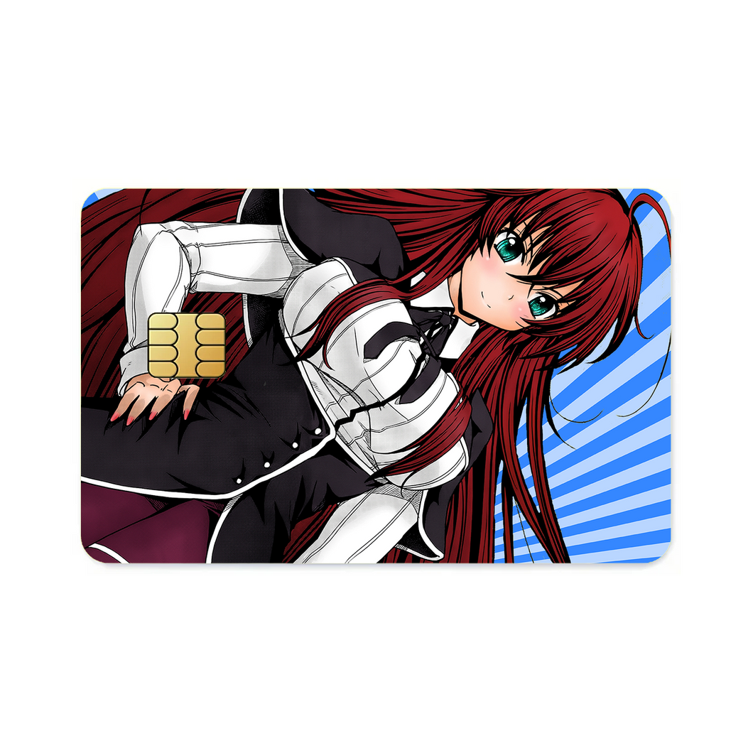 High School DxD Rias Gremory  Credit Card Skins (4-in-1 Pack)