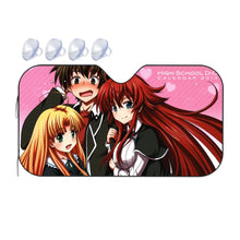 Load image into Gallery viewer, High School DxD Rias Gremory, Issei Hyoudou, Asia Argento  Car Sunshade
