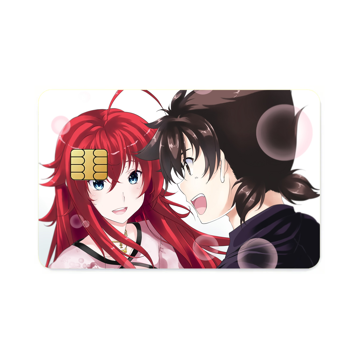 High School DxD Rias Gremory, Issei Hyoudou Credit Card Skins (4-in-1