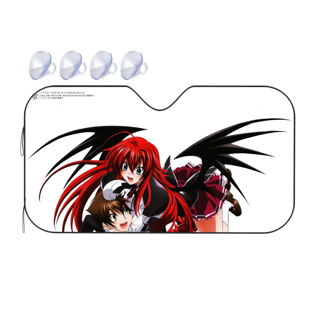 High School DxD Rias Gremory, Issei Hyoudou, Ddraig  Car Sunshade