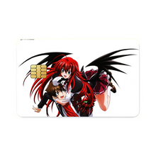 Load image into Gallery viewer, High School DxD Rias Gremory, Issei Hyoudou, Ddraig  Credit Card Skins (4-in-1 Pack)
