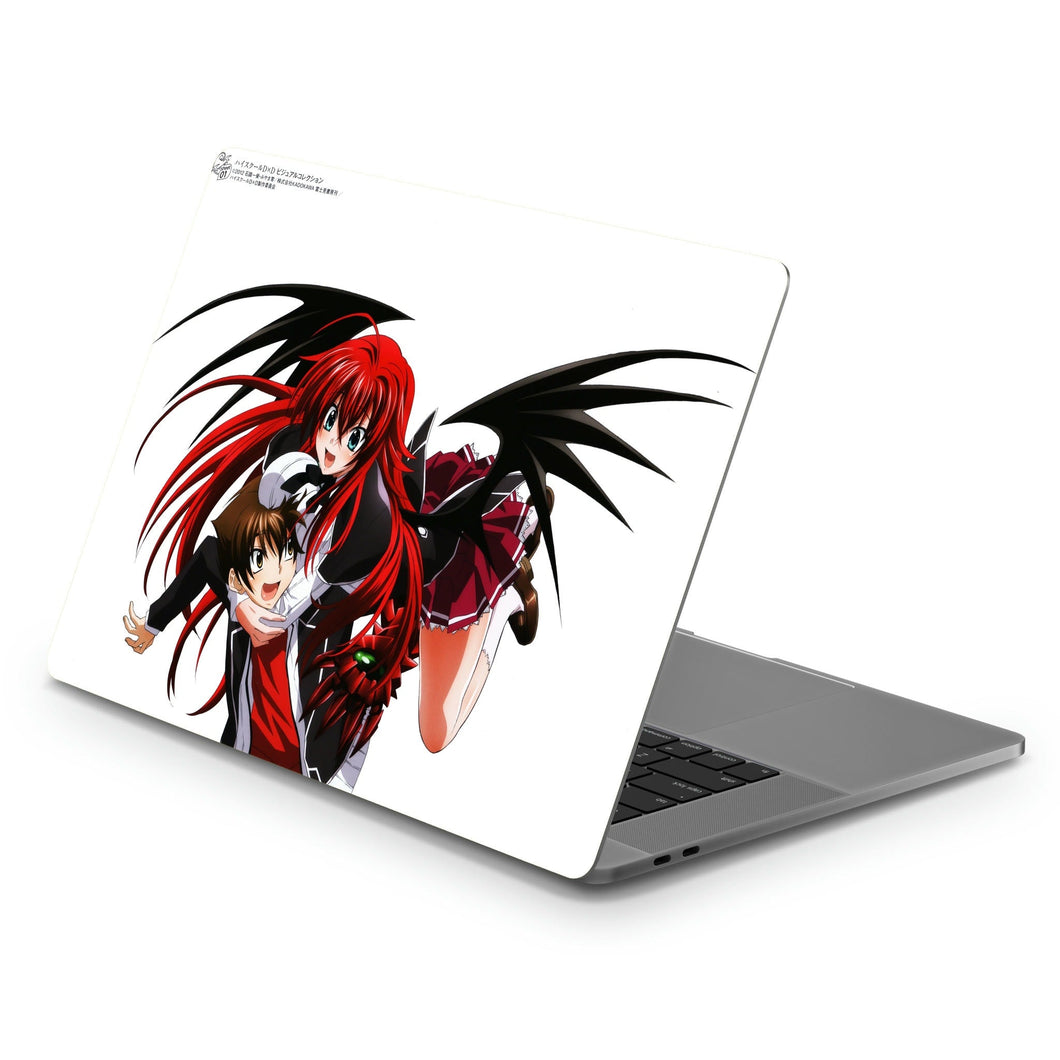 High School DxD Rias Gremory, Issei Hyoudou, Ddraig  Macbook Skin