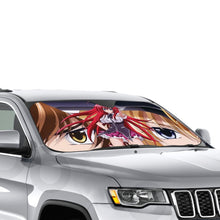 Load image into Gallery viewer, High School DxD Rias Gremory, Issei Hyoudou, Yuuto Kiba, Ddraig  Car Sunshade
