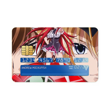 Load image into Gallery viewer, High School DxD Rias Gremory, Issei Hyoudou, Yuuto Kiba, Ddraig  Credit Card Skins (4-in-1 Pack)
