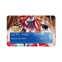 Load image into Gallery viewer, High School DxD Rias Gremory, Issei Hyoudou, Yuuto Kiba, Ddraig  Credit Card Skins (4-in-1 Pack)

