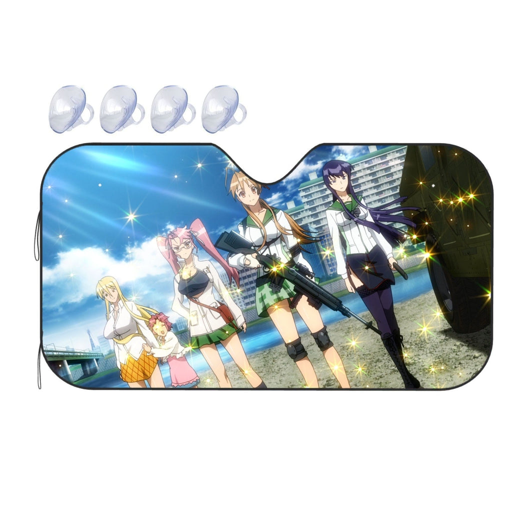 Highschool Of The Dead  Car Sunshade