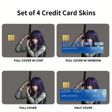 Load image into Gallery viewer, Highschool Of The Dead  Credit Card Skins (4-in-1 Pack)
