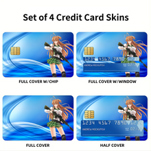 Load image into Gallery viewer, Highschool Of The Dead  Credit Card Skins (4-in-1 Pack)
