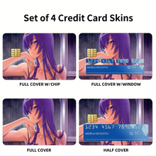 Load image into Gallery viewer, Highschool Of The Dead  Credit Card Skins (4-in-1 Pack)
