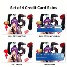 Load image into Gallery viewer, Highschool Of The Dead  Credit Card Skins (4-in-1 Pack)
