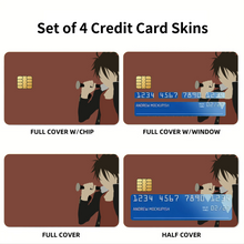 Load image into Gallery viewer, Highschool Of The Dead  Credit Card Skins (4-in-1 Pack)
