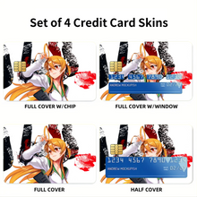 Load image into Gallery viewer, Highschool Of The Dead  Credit Card Skins (4-in-1 Pack)
