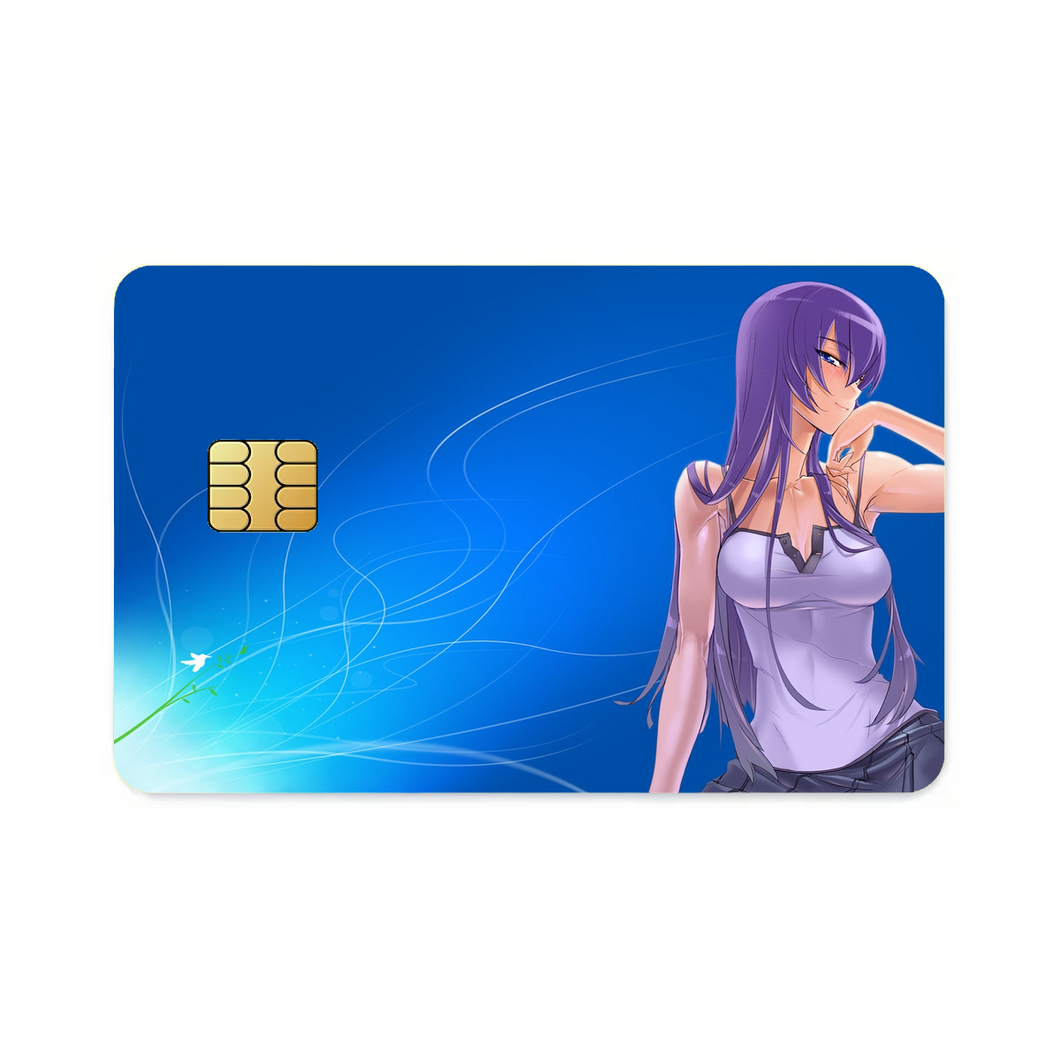Highschool Of The Dead  Credit Card Skins (4-in-1 Pack)
