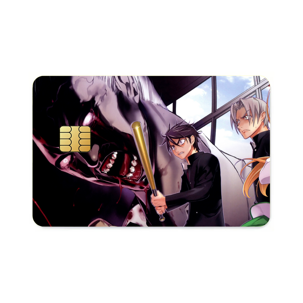 Highschool Of The Dead  Credit Card Skins (4-in-1 Pack)