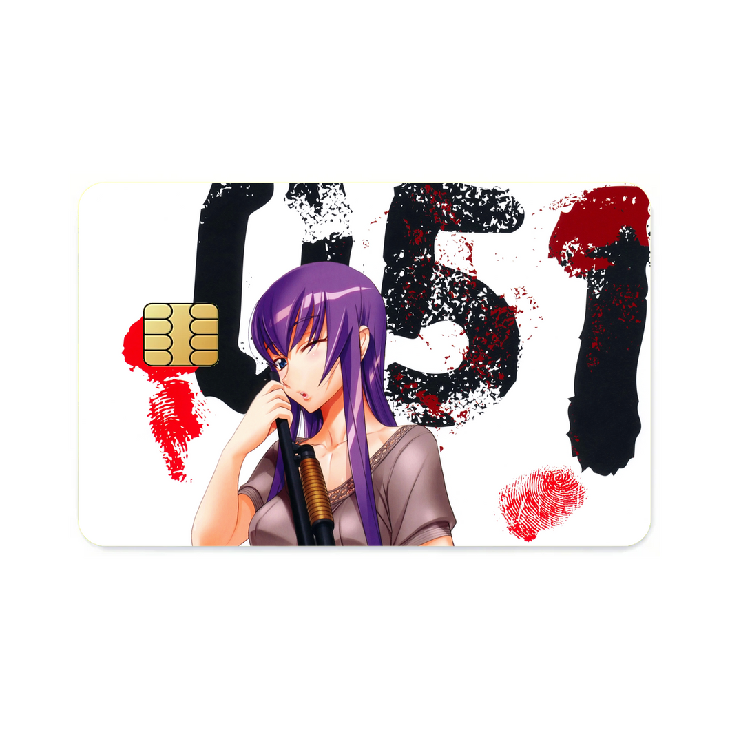 Highschool Of The Dead  Credit Card Skins (4-in-1 Pack)