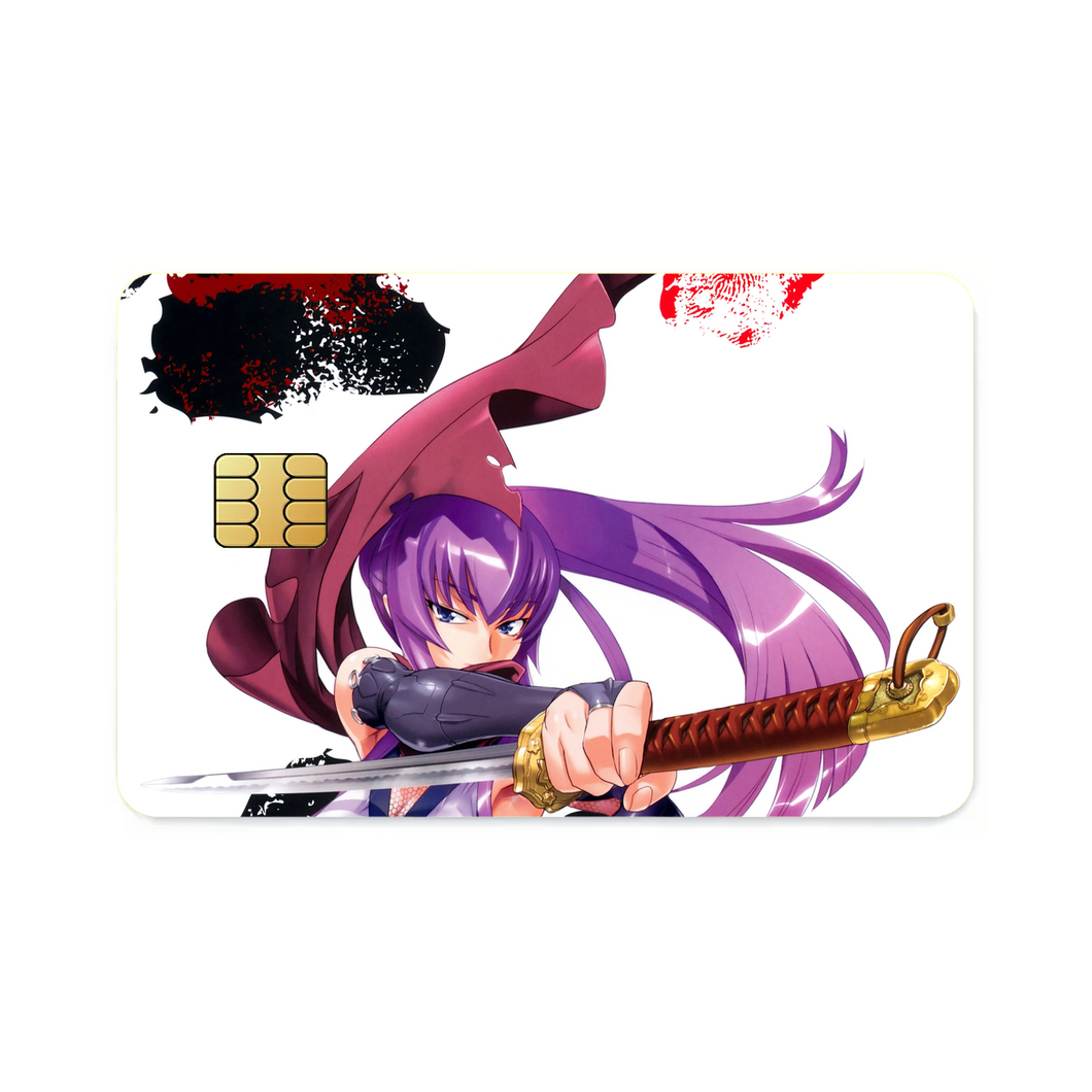 Highschool Of The Dead  Credit Card Skins (4-in-1 Pack)