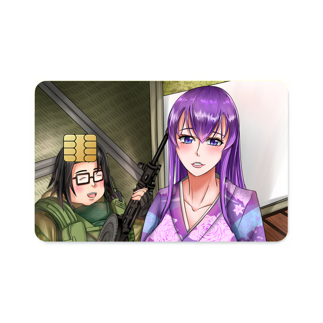 Highschool Of The Dead  Credit Card Skins (4-in-1 Pack)