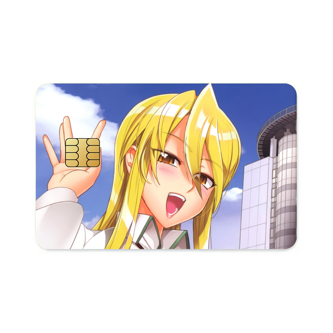 Highschool Of The Dead  Credit Card Skins (4-in-1 Pack)