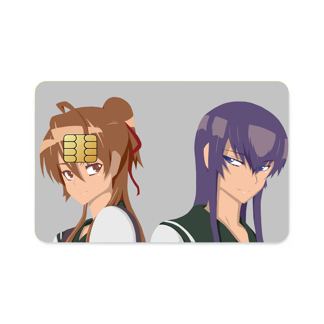Highschool Of The Dead  Credit Card Skins (4-in-1 Pack)