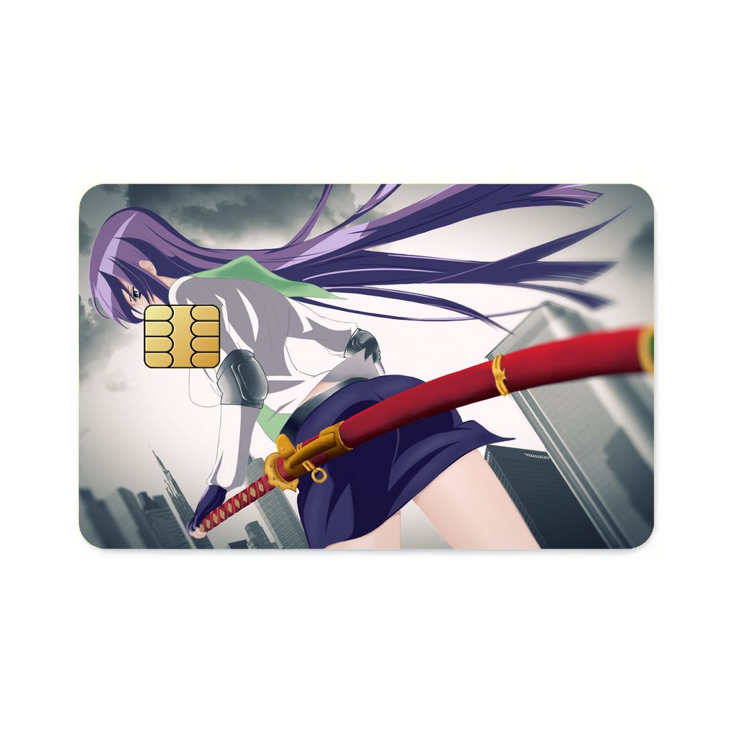Highschool Of The Dead  Credit Card Skins (4-in-1 Pack)