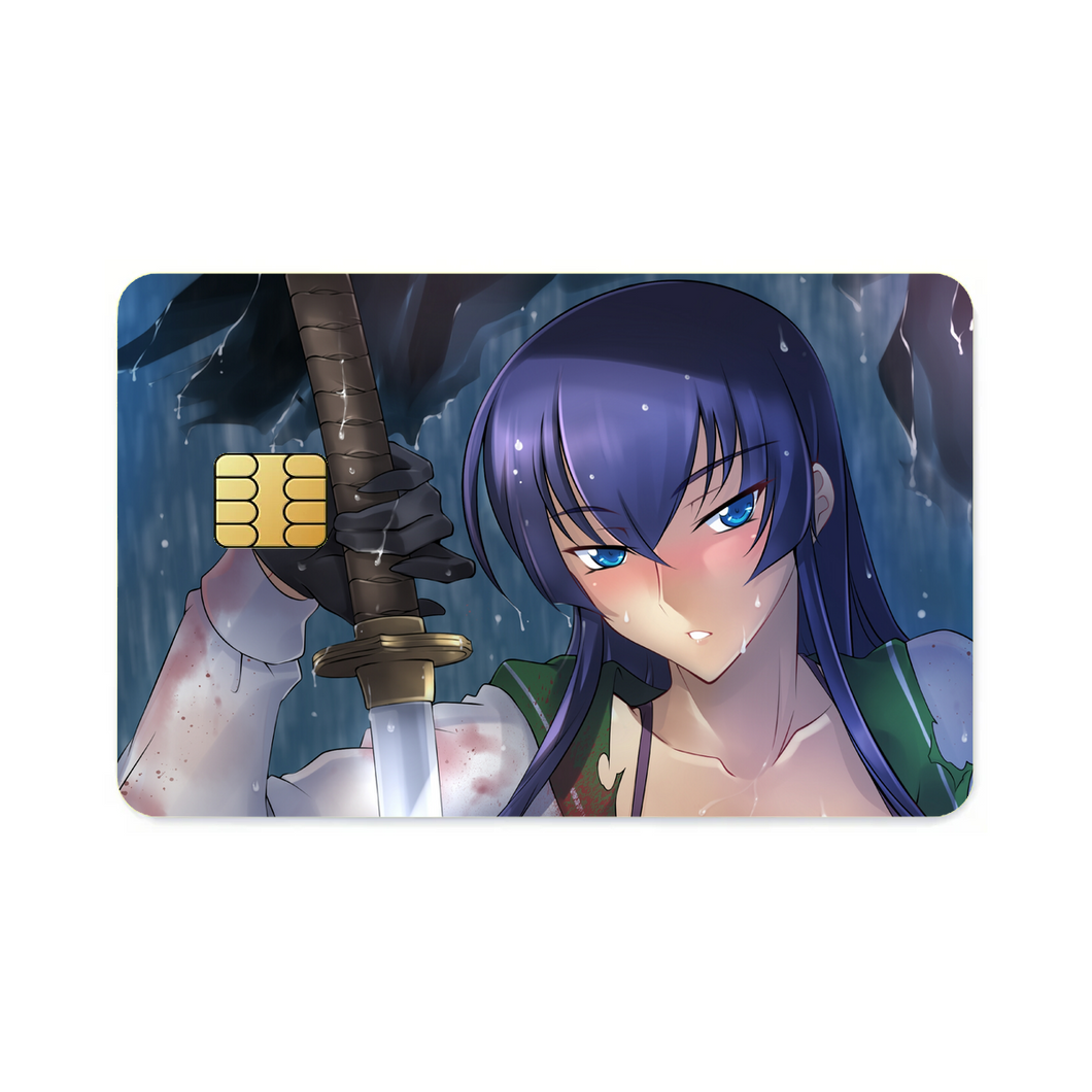 Highschool Of The Dead  Credit Card Skins (4-in-1 Pack)