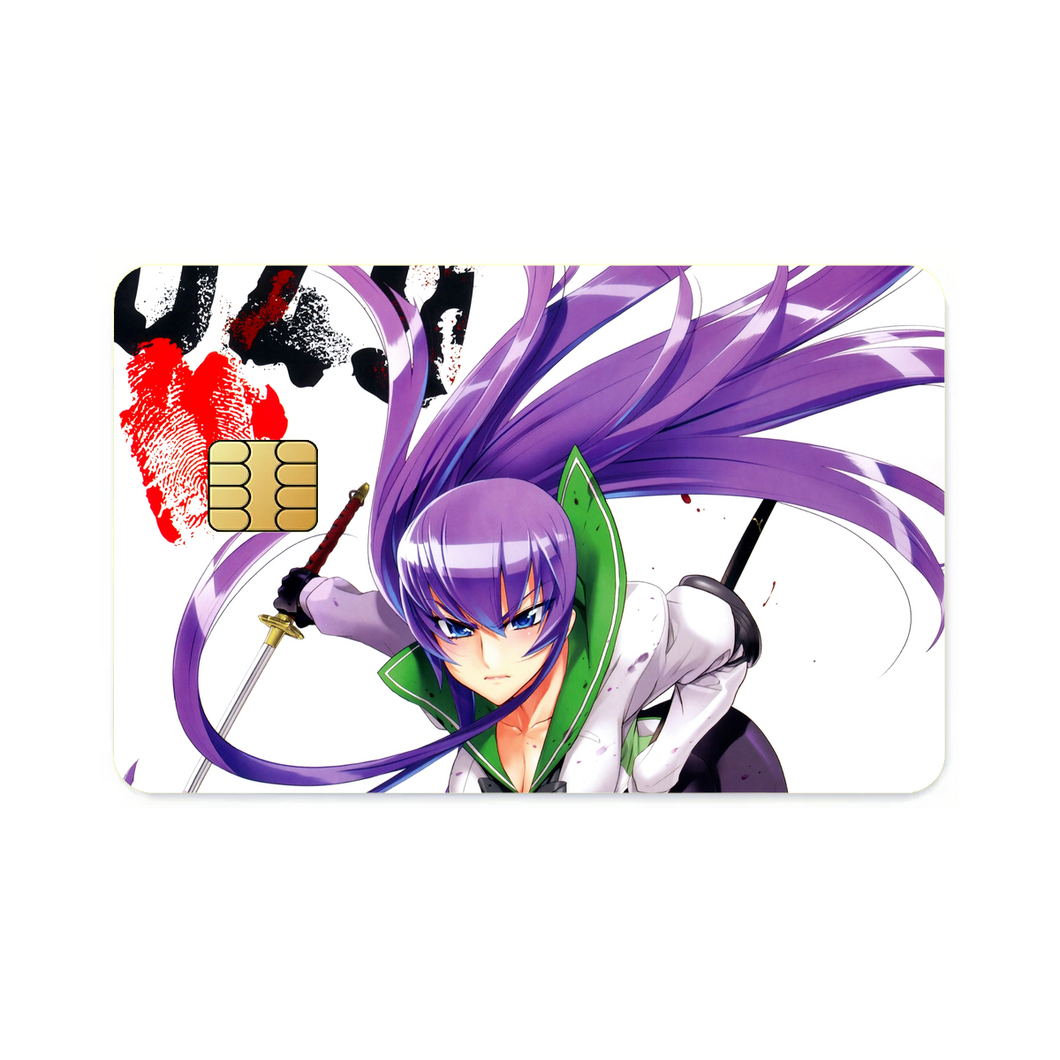 Highschool Of The Dead  Credit Card Skins (4-in-1 Pack)